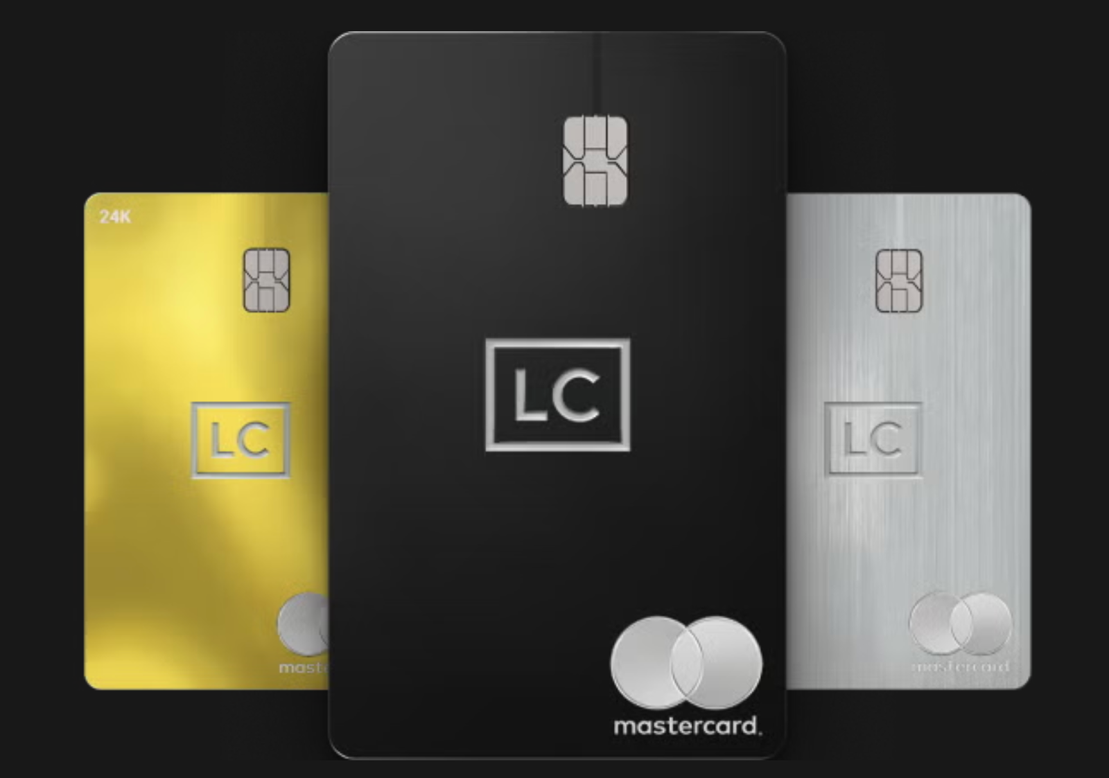 Luxury Card Mastercard Titanium Black Gold